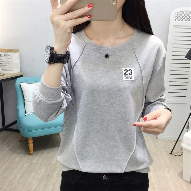 上衣服202g1年新款春秋洋气休闲薄款卫衣女士外套长袖秋衣外穿女