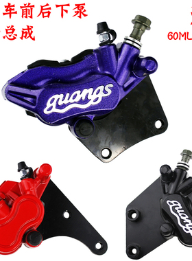 电动车电摩小龟小帅哥p迅鹰大龟巧格改装碟刹AB泵碟刹下泵