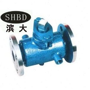 铸钢保温阀 二通法兰旋塞阀BX43W-10C 沥青专用旋塞阀DN80