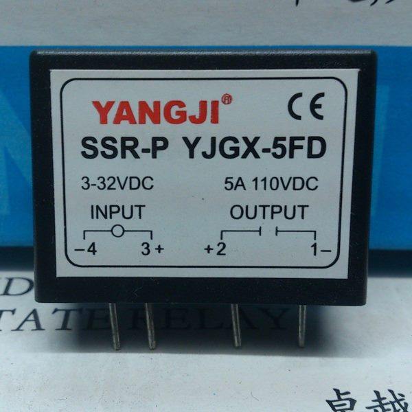 阳继YANGJI 线路板式单相固态继电器 YJGX-5FD (5A/110VDC),五金/工具,固态继电器,淘宝优惠券,粉丝福利购,淘宝优惠卷