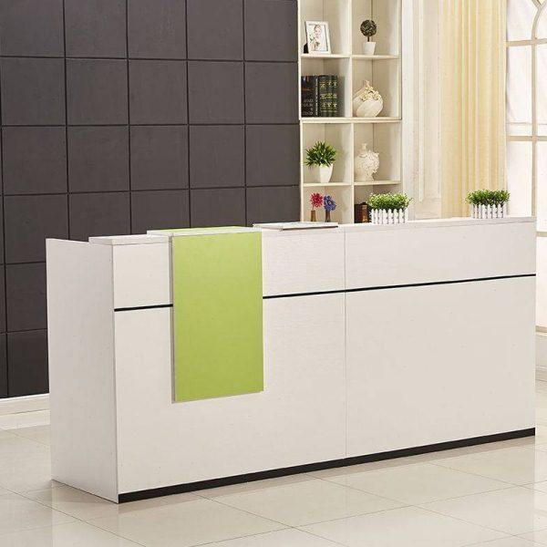 前台接待台 办公桌简约现代公司收银台柜台咨询台吧台迎宾台包邮