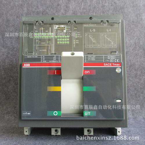 10106022ABB塑壳断路器，T7S800 PR231/P-I R800 FF 3P