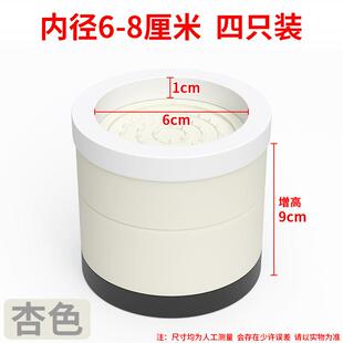 床垫增高架床架茶几底座圆形加高柜子腿支撑床板桌垫床支脚5-10cm