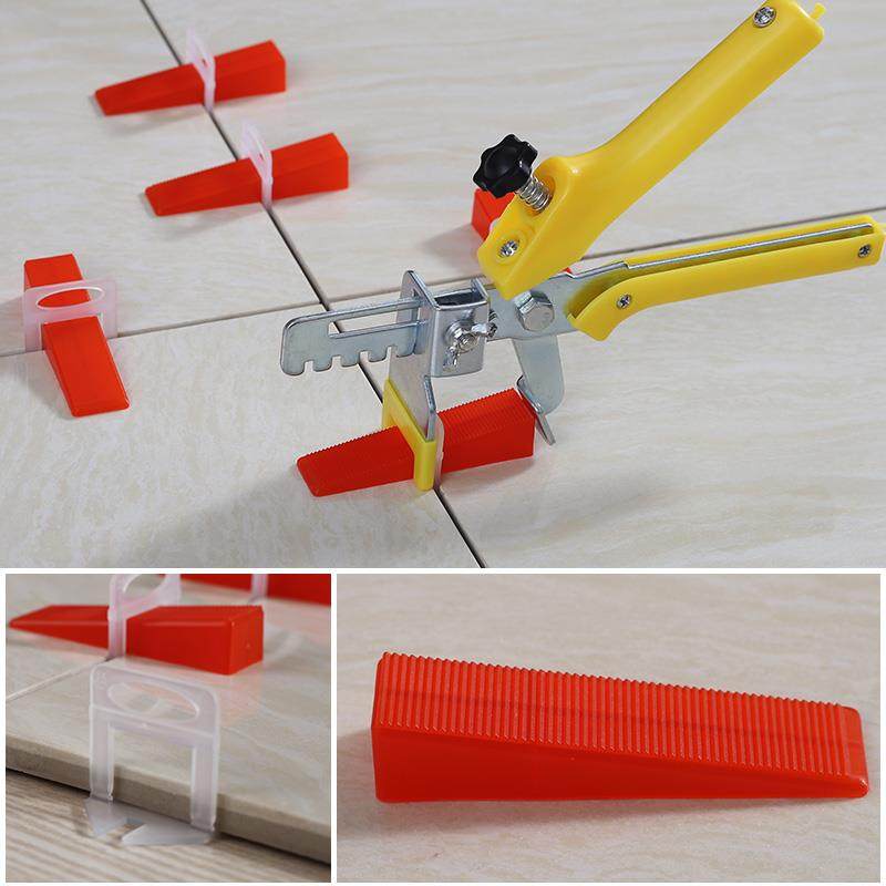 瓷砖找平器瓦工贴钻地板砖神器墙砖矫正调整塑料2mm卡子调平工具