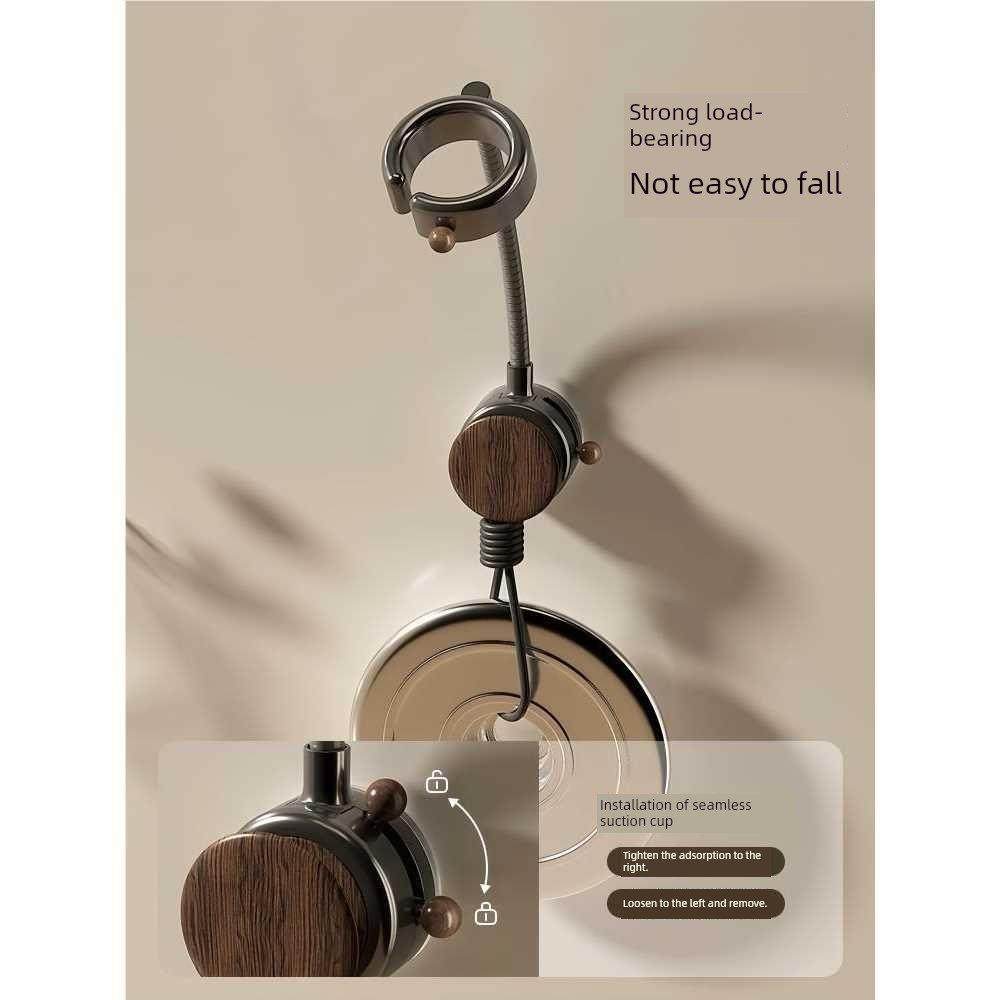 可可吸盘吹风机支架懒惰吹风机衣架浴室吹风机架打孔免存储架,家庭/个人清洁工具,吹风机置物架,淘宝优惠券,粉丝福利购,淘宝优惠卷