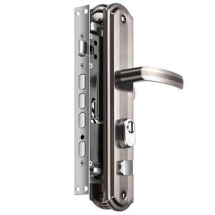 防盗门锁套装通用型加厚门把手套装锁具铁门大门锁老式入户门锁