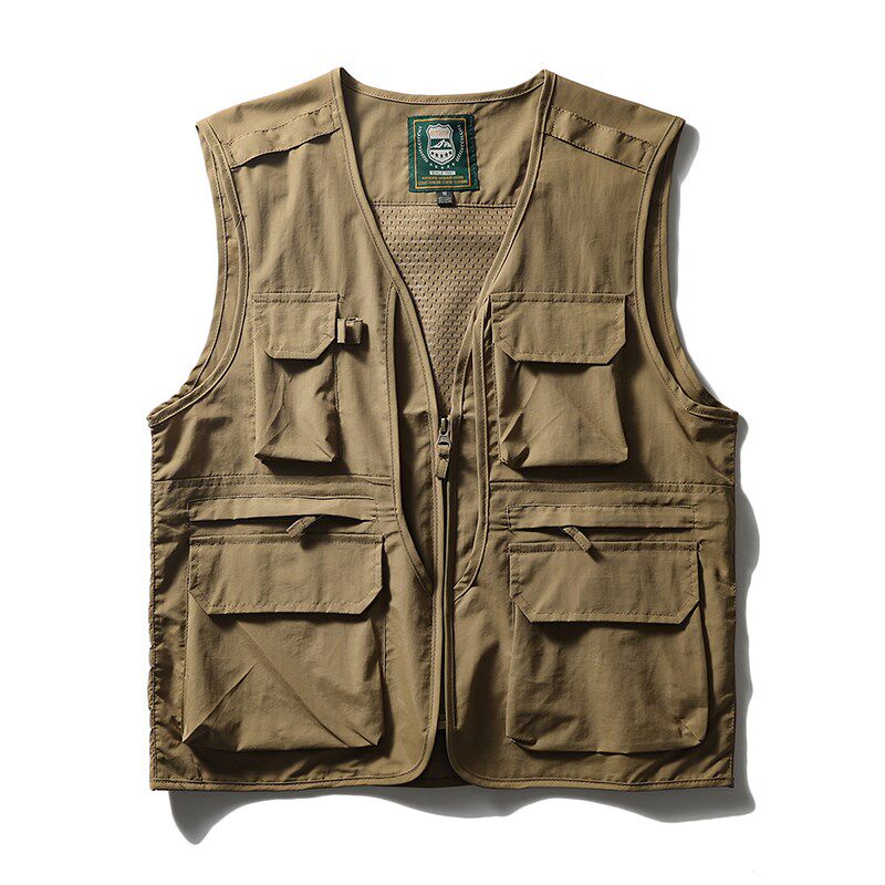 钓鱼马甲男廉航户外登山机能路亚多功能战术背心夏季摄影工装马夹,男装,常规马甲,淘宝优惠券,粉丝福利购,淘宝优惠卷