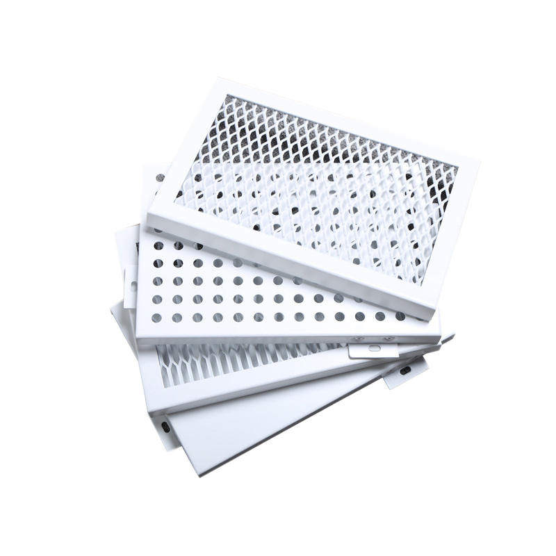 冲孔铝单板幕墙定制外墙面装饰穿孔氟碳J木纹雕花镂空门头铝板厂