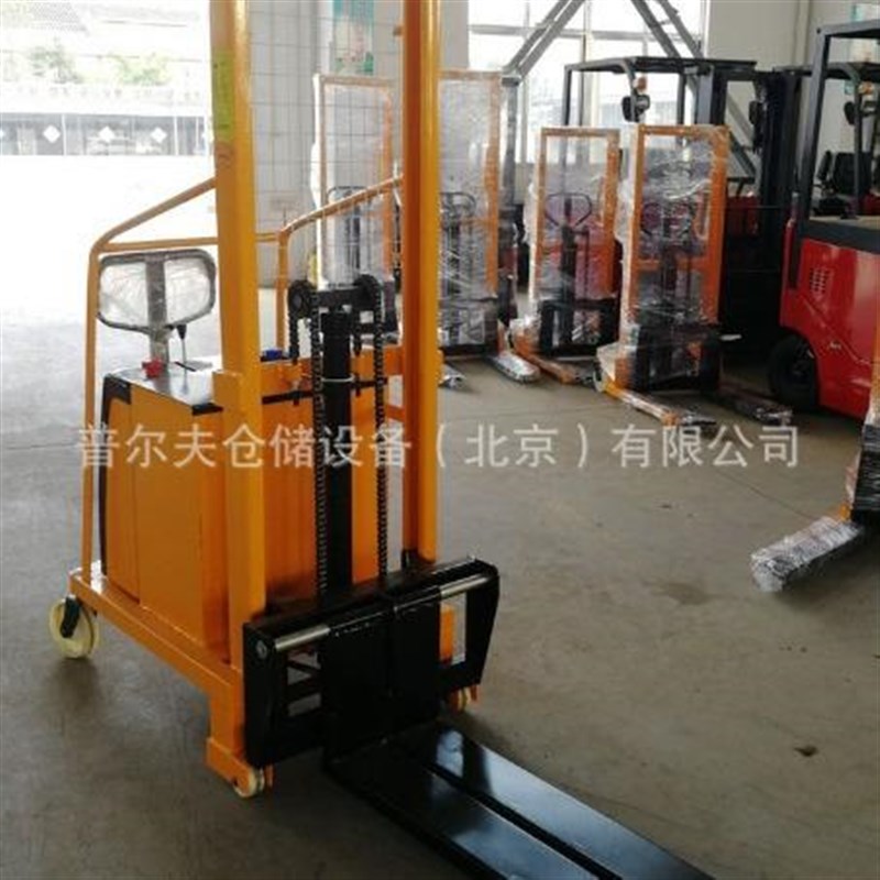 半电动无支腿配重式平衡重堆高车液压叉车堆高机堆垛车