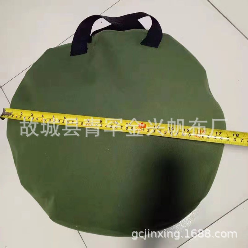 定做帆布收纳包 圆形设备帆布包防水G 精密仪器包 定做各种规格