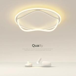 简约吸顶灯极简创意圆形led灯温馨简约卧室灯 现代家用2024年新款