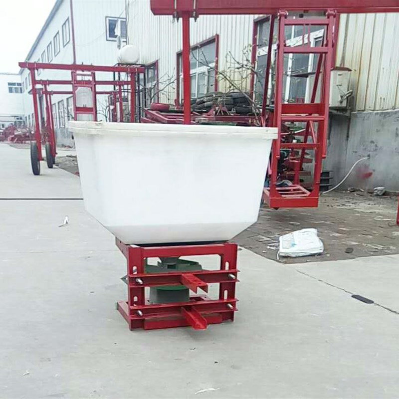 小型施肥机农用机械撒料车后置牵引式撒肥车农作物追肥Z助力撒肥