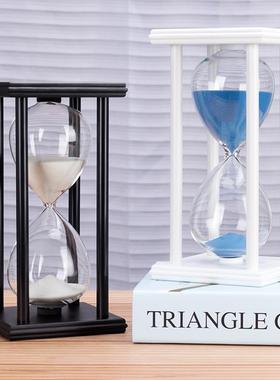 定制刻字沙漏计时器儿童10/30/60分钟创意办公家居摆件新年小礼物