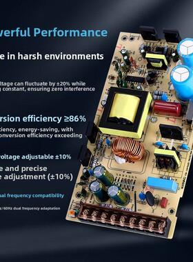 平均开关电源220至12V24V5V变压器S-350W100W120W监控直流电源29A