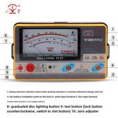 6045型绝缘电阻计赵表500V 天宇Ty6017 6018 1000V摇表数字摇表