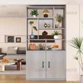 品牌千年舟福庆实木生态板隔断柜门厅柜玄关柜卧室书柜间厅柜鞋 柜