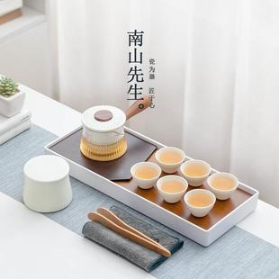 南山先生东篱茶具套装 茶杯 轻奢高档功夫茶具家用茶壶陶瓷新款 日式