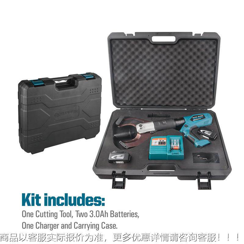 巨力电缆剪 充式液压线缆 0ED-65IZFC剪/85C/105C/12C电 两电一充