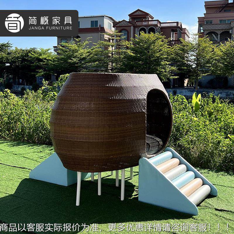 巴厘岛41网鸟红巢秋千景宿区婚纱拍摄道具创意外悬挂圆形床户民鸟,住宅家具,户外沙发,淘宝优惠券,粉丝福利购,淘宝优惠卷