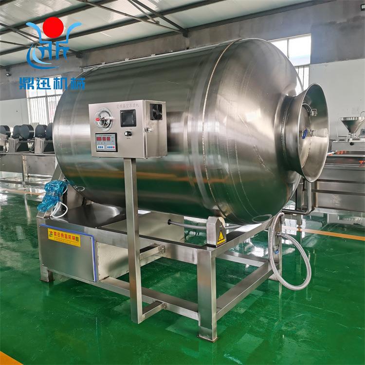 真空滚揉机鸭翅滚揉机滚揉机现货肉块腌制设备牛排腌制机