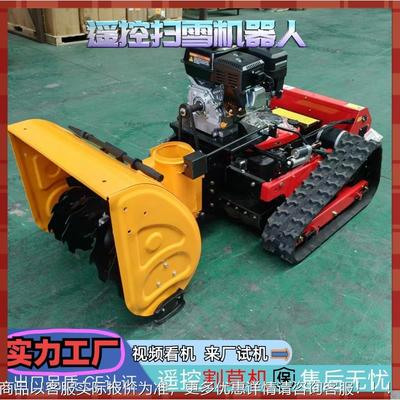 多功404除能家扫雪机抛雪机 履带式小型滚刷扫清雪车 备雪设物业