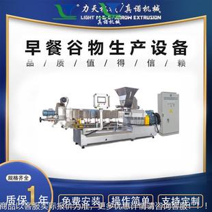 膨低化休闲食品生I线HEB 早餐谷物加工机械 G谷物片生产产设备