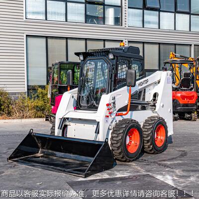 出口西班牙643sSkid teer loade移r装载机 粮食卸滑机 一装机多用