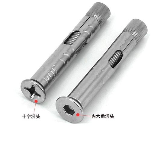 304不锈钢十字沉头内膨胀螺丝w门窗用内六角平头拉爆炸螺栓M6M8M1