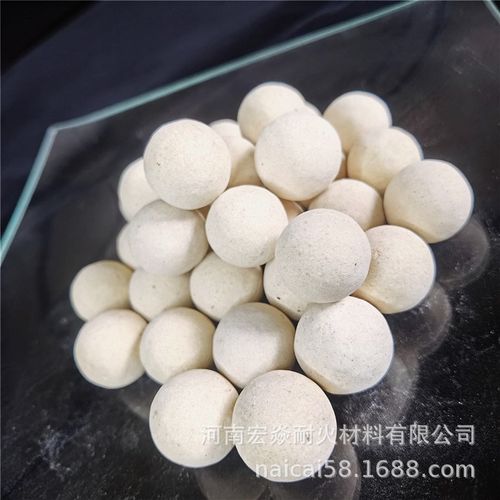 厂家销售燃气蓄热窑u炉用高铝莫来石质耐火蓄热球