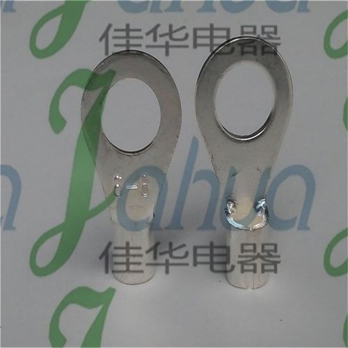 OT6-8 裸端头m 冷压接线端子 圆形接线鼻子 紫铜 1.0厚