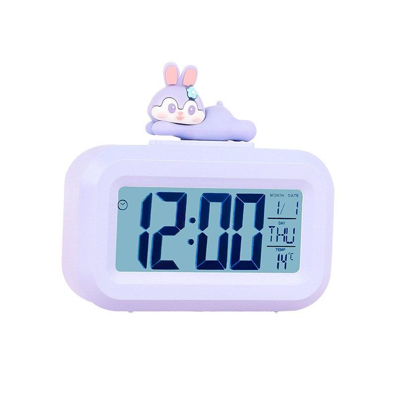 创意卡通定时器学生学习电子闹钟大号F显示屏时间管理器厨房计时