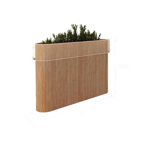 绿植开放式办公室l隔断柜现代铁艺花槽柜储物柜矮柜文件柜摆放花