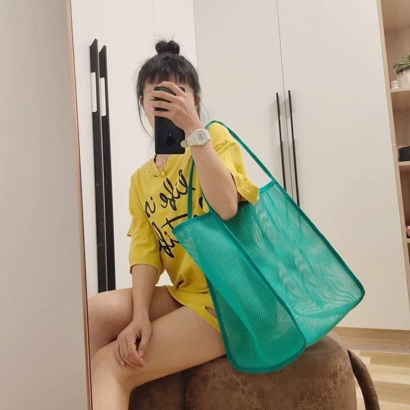 浴包洗澡包沥水浴兜n外出游泳手提收纳洗漱包大容量女海边旅行袋