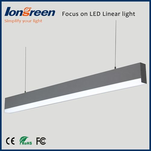 led办公吊线长条n灯三面发光出光柔和防眩办公会议室可拼接造型灯