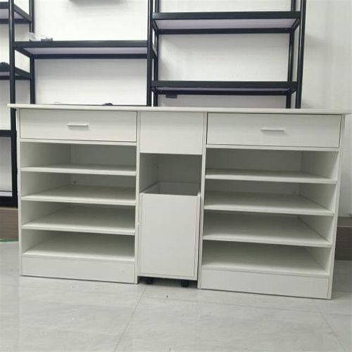 插花工作台抽屉式收纳展示台多功能柜店操作台桌V子花架包装纸