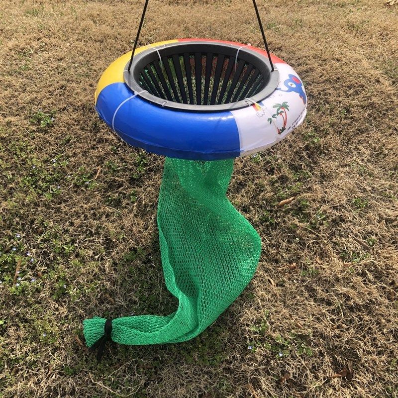 鱼护泡沫可漂浮鱼篓赶o海潜水网兜便携防爬出抓螃蟹装螺八爪鱼神