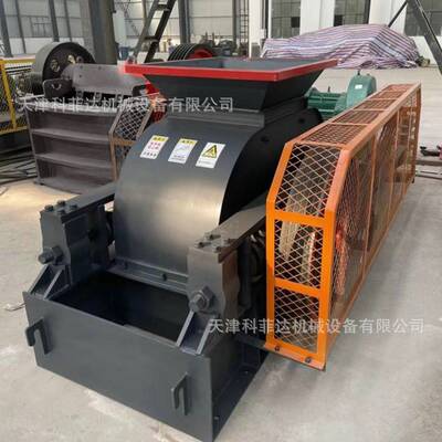 2PGC450*400齿辊式破碎机混凝土铝灰渣砖块辊式破碎机厂家粉碎机