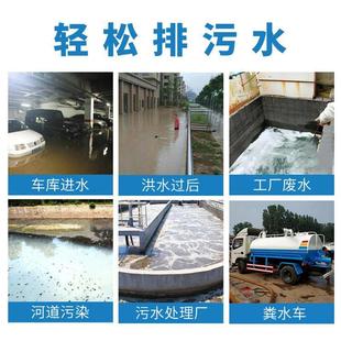 大元 新款 污水泵220V潜水排污泵地下室污水抽粪泵养殖场家用泥浆水