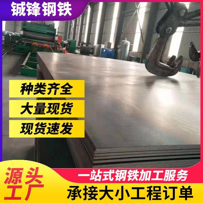 厂家直供中厚板Q235BQ355B热轧钢板q355低合金卷板中厚板材切割