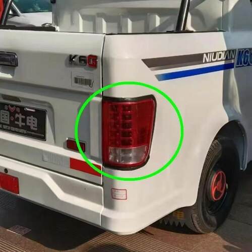牛电N678K6皮卡电动三轮车LED刹车灯老年代步篷车转向灯倒车灯