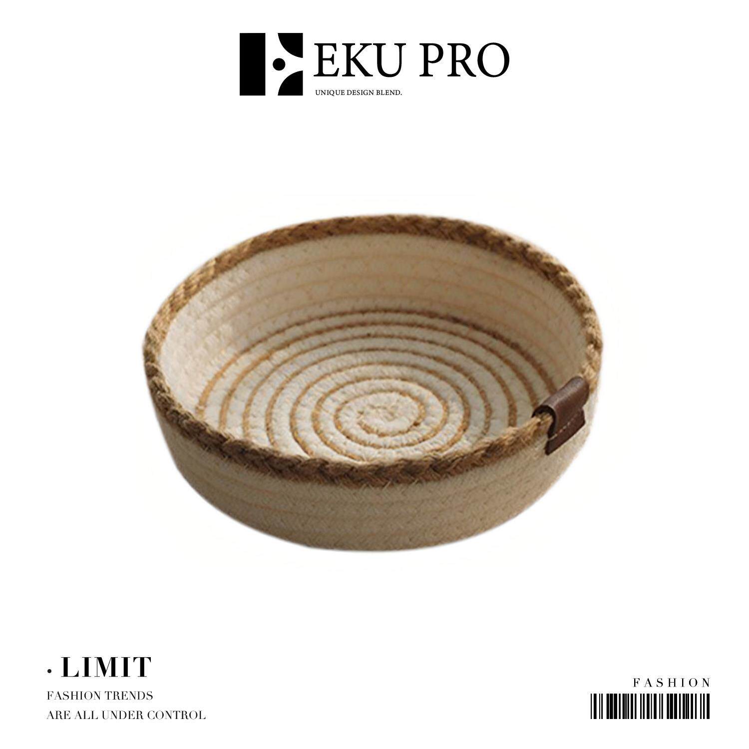 EKU PRO·沐野·客厅收纳筐手工棉线编织杂物整理篮家居 | Limit