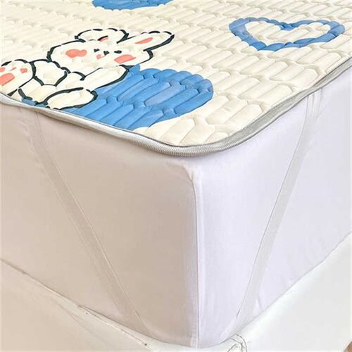 乳胶凉席b三件套夏天冰丝床单床垫夏季儿童可水洗单人空调席子凉