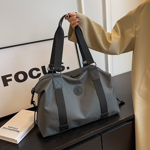 短期旅行包女防水轻便行李包男款大容量手提包外出行旅行袋健身包