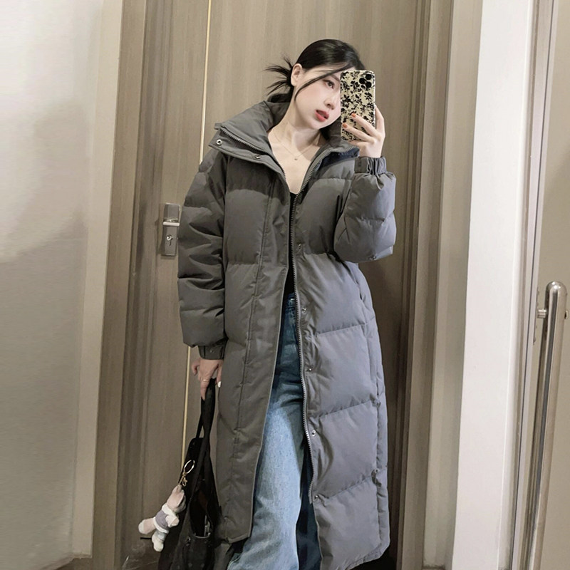 加厚保暖羽绒棉服女2024秋冬季新款设计感法式小众学生百搭外套潮