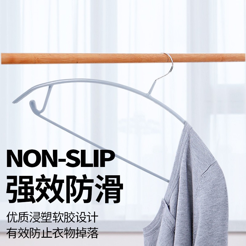 衣架家用挂衣无痕防肩角衣服架子宿E舍学生无痕晾衣防滑衣挂衣撑