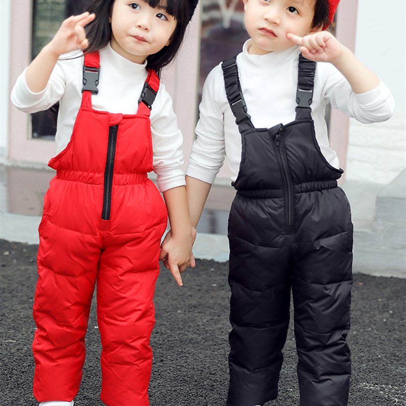 2022新款儿童羽绒服套装男女童加厚羽绒服1-6岁宝宝保暧两件套