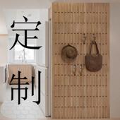 钢琴键式 挂衣架电表箱遮挡挂衣架墙上壁挂榉木玄关挂衣区衣帽架