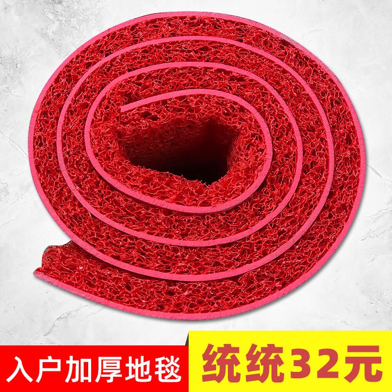 门口地垫 防水地毯门垫进门 塑料丝圈可裁剪防滑厨房脚垫入门垫子
