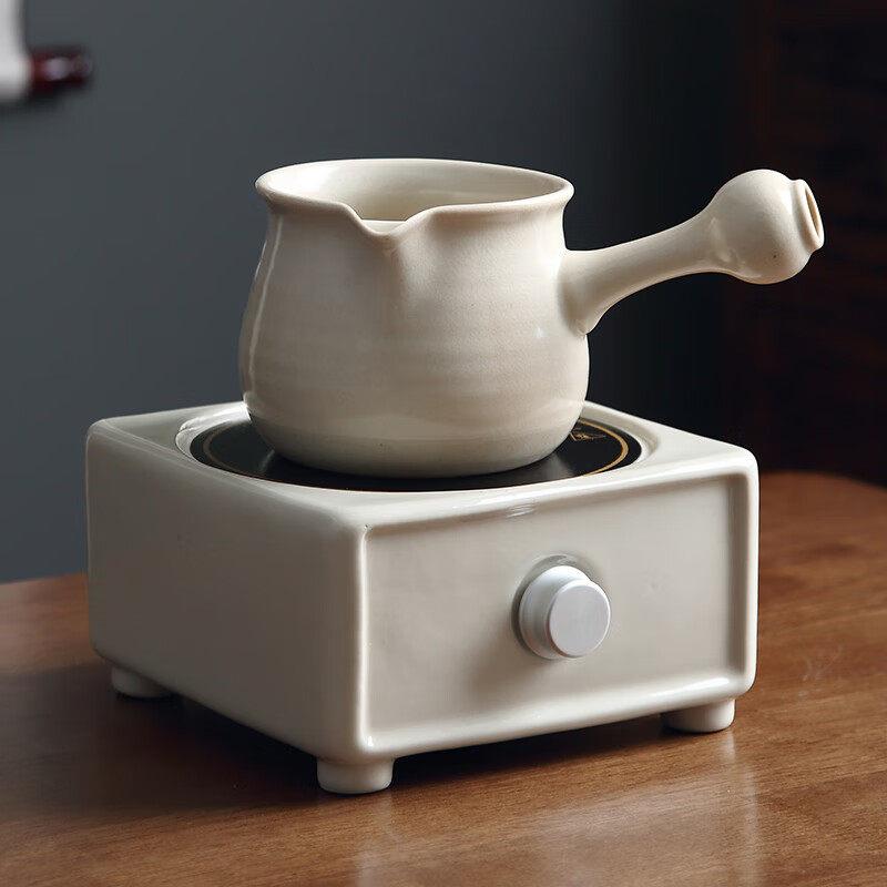 围炉煮茶壶室内罐罐茶白茶煮茶器具烤茶壶炉烤火炭炉陶壶套装柴烧