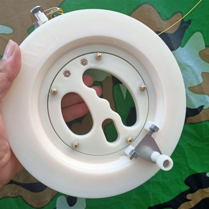 新款手握轮c手把轮钓鱼盘线圈手把线海钓船用渔具用品手握轮风筝